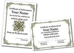 award certificate templates landscape and portrait landscape certificate templates