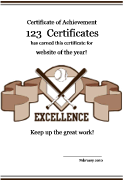 little league baseball award certificate