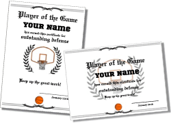Free printable soccer award certificates