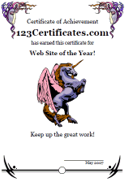 unicorn certificate template