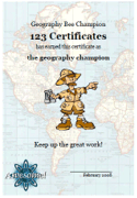 geography certificate