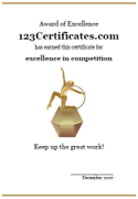 rythmic gymnastics certificate border