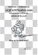 chess club certificates