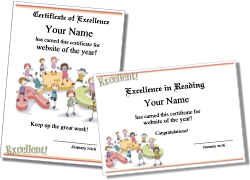 abc kindergarten reading award
