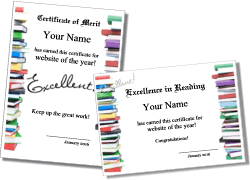 reading certificate designs