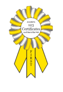 printable award ribbons