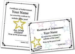 Certificate Templates For Teachers To Personalize And Print