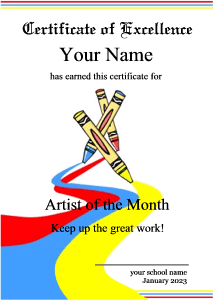 art certificates