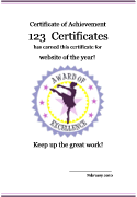 ballet award of excellence