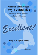 boys ballet award template