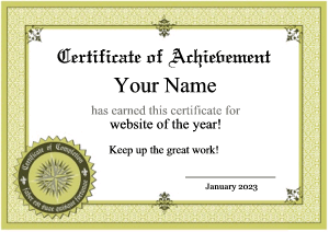 certificate of completion templates