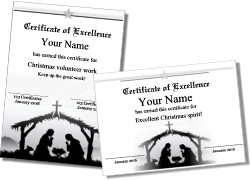 Christmas Certificate Templates