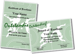 field hockey certificate template