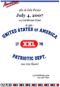 printable USA certificate design