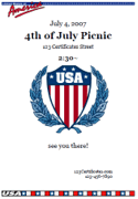 free Fourth of July certificate