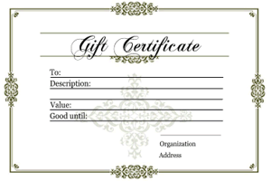 Dinner Gift Certificate Template Free from www.123certificates.com