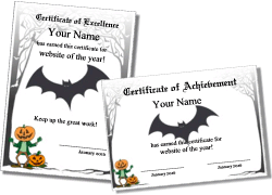 Costume Contest Award Template from www.123certificates.com