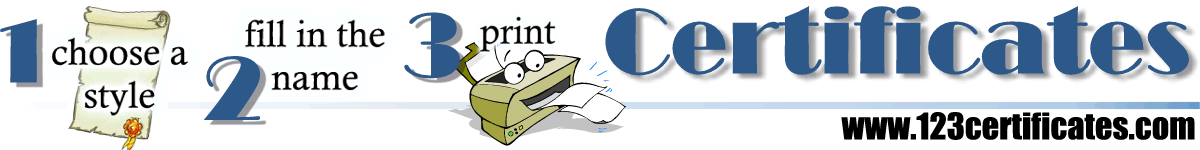 Printable Certificates And Award Templates