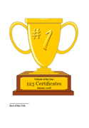 printable trophy template
