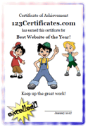 printable certificates for kids