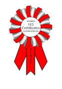 printable award ribbon