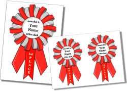 personalized ribbons to print