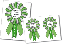 Printable Award Ribbon Templates
