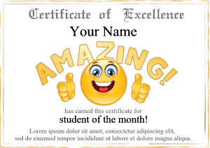 motivational certificate template