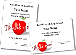 teacher certificate template