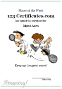 printable doubles certificate