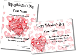 53+ Free Printable Valentine Certificates - Design Corral