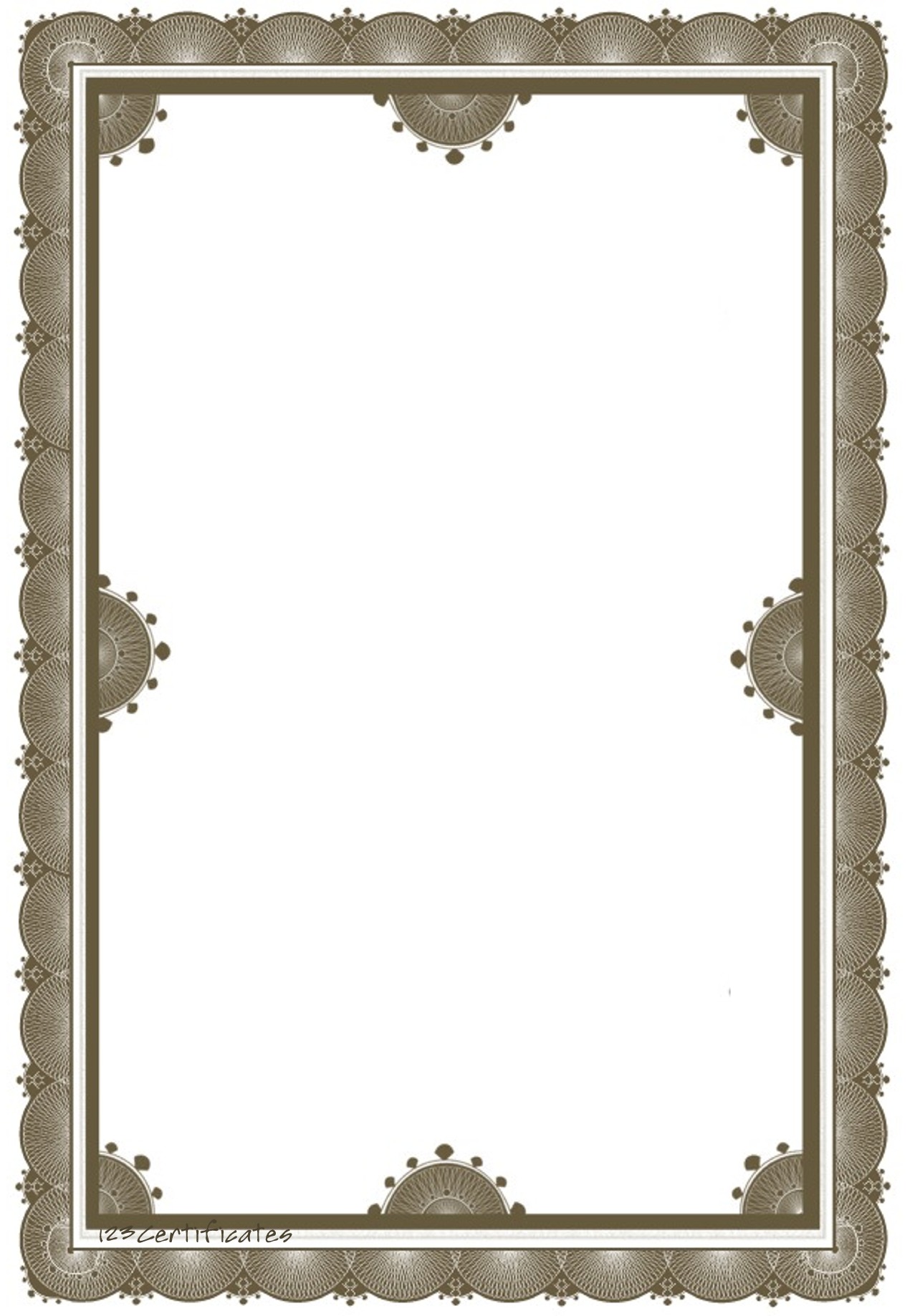 Free certificate borders to download Intended For Free Printable Certificate Border Templates